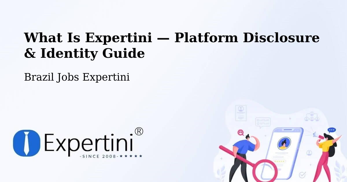 What Is Expertini — Platform Disclosure & Identity Guide – Itinga